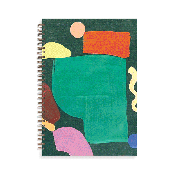 moglea.sbsposition B5 Notebook with a creative Surprise Second cover design, featuring a compact and stylish notebook for writing.